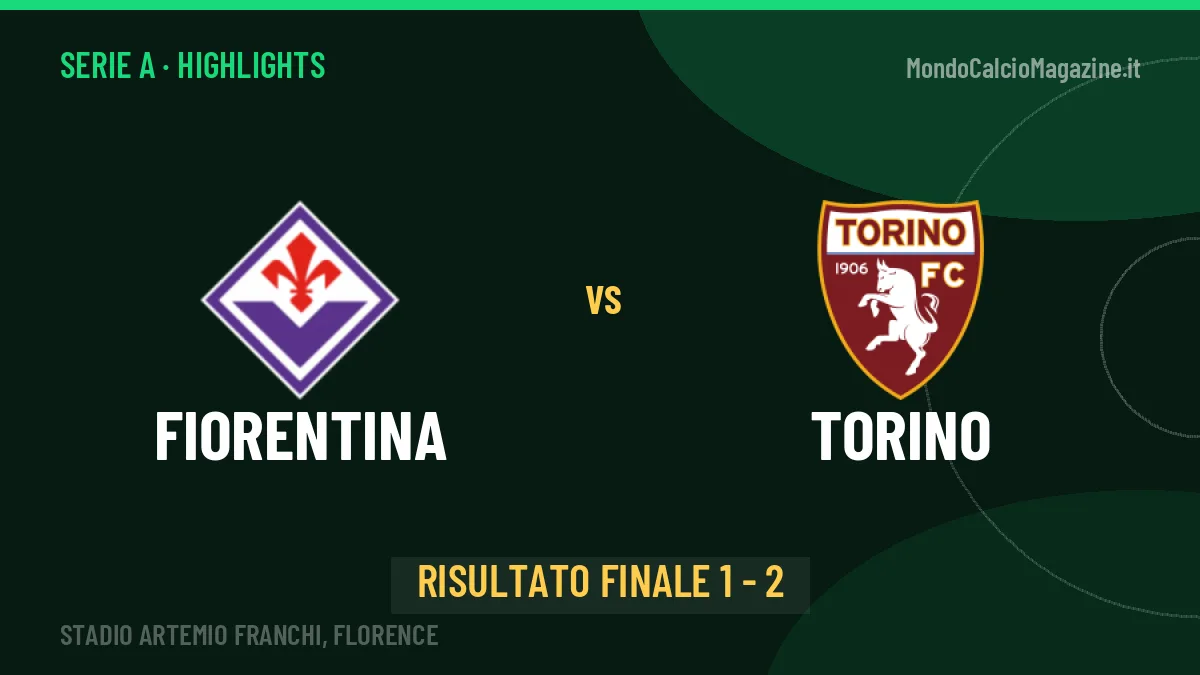 Fiorentina-Torino, sintesi e gol: gli highlights di Serie A