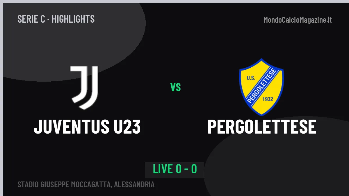 Juventus U23-Pergolettese: il video degli highlights e il tabellino