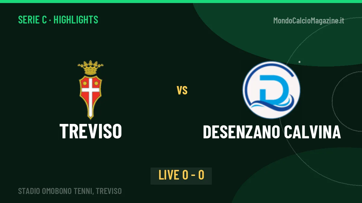 Treviso-Desenzano Calvina, gli highlights: tutti i gol in video