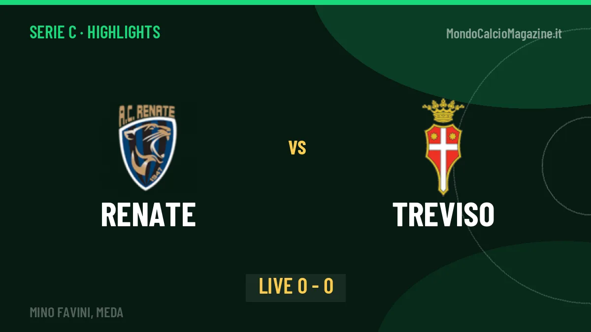 Renate-Treviso: highlights, video, azioni e gol del match
