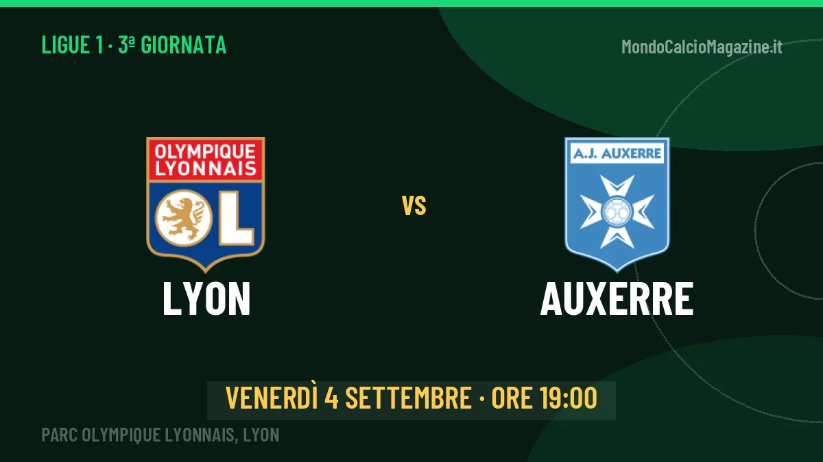 Lyon-Auxerre: pronostico, quote e dove vedere il match in diretta