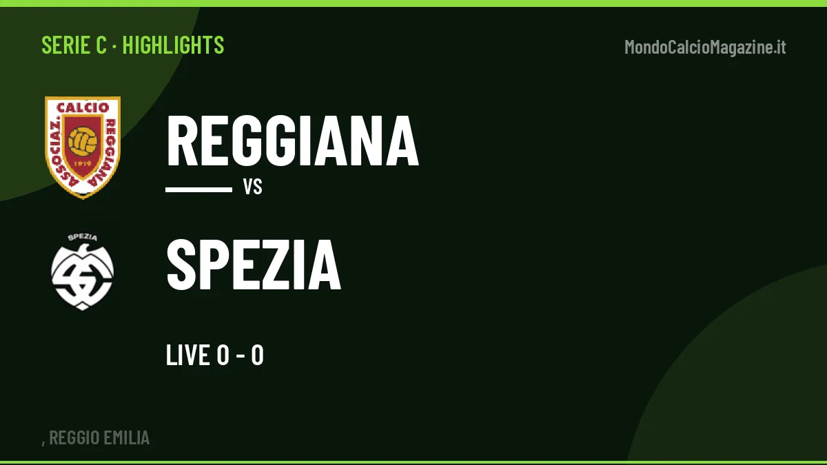 Gol e highlights di Reggiana-Spezia: guarda la sintesi