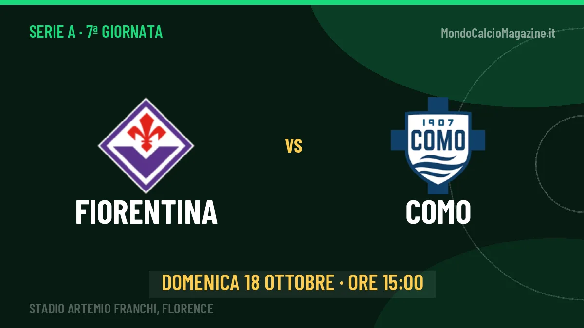 Quote Fiorentina Como e pronostico: cosa dicono i bookmaker e dove vederla